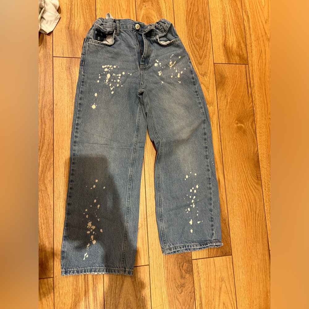Girls Zara wide leg jeans